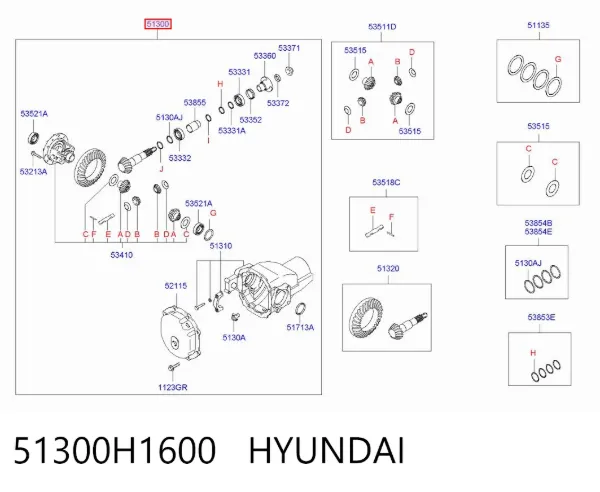  51300H1600 Hyundai/Kia
