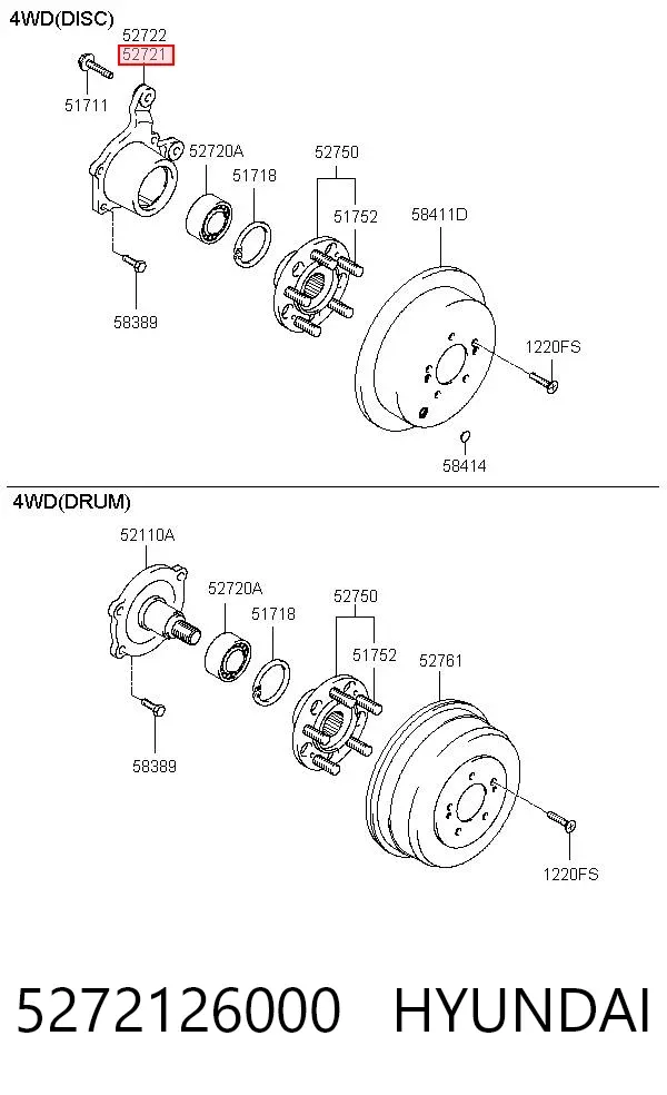  5272126000 Hyundai/Kia
