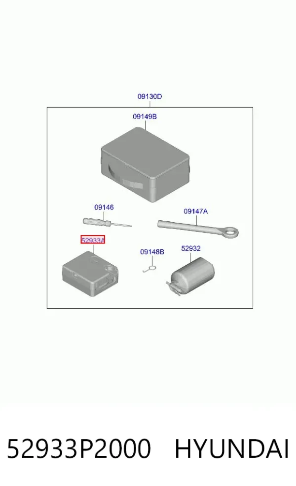  52933P2000 Hyundai/Kia