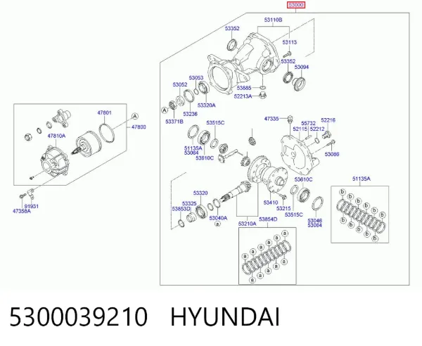 Задній редуктор KIA Sportage II