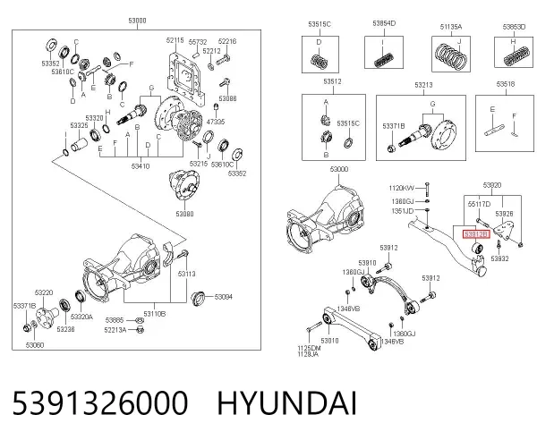  5391326000 Hyundai/Kia