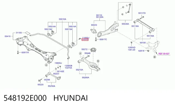  548192E000 Hyundai/Kia