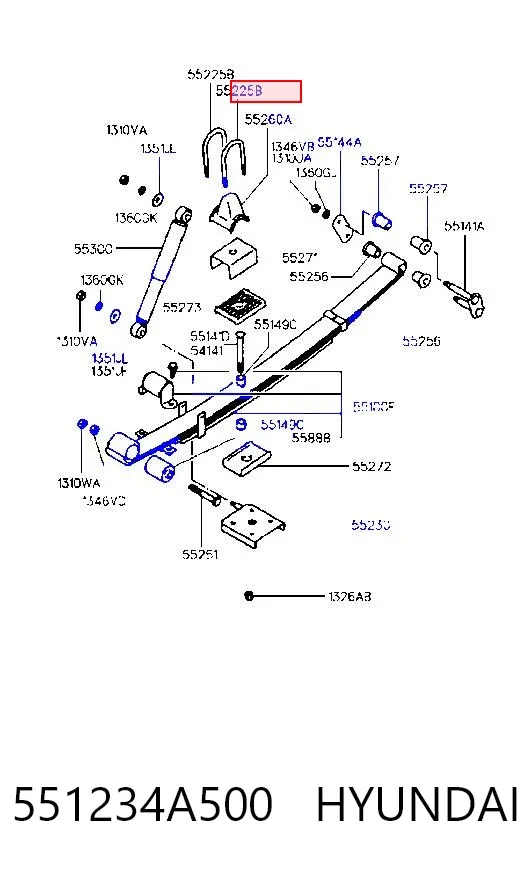  551234A500 Hyundai/Kia