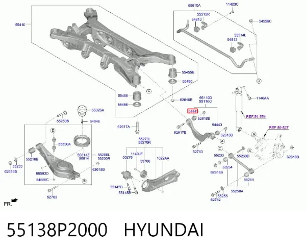  55138P2000 Hyundai/Kia