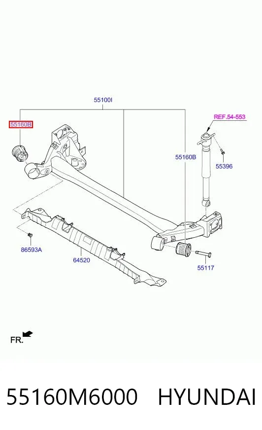  55160M6000 Hyundai/Kia