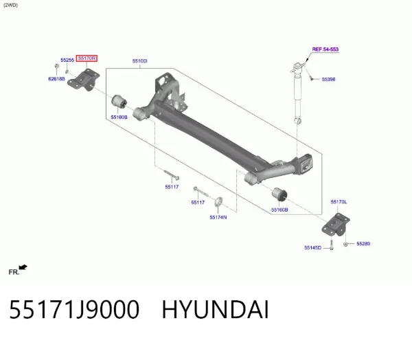 55171J9000 Hyundai/Kia