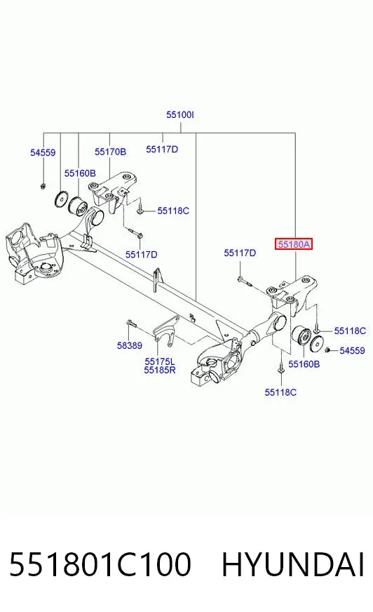  551801C100 Hyundai/Kia