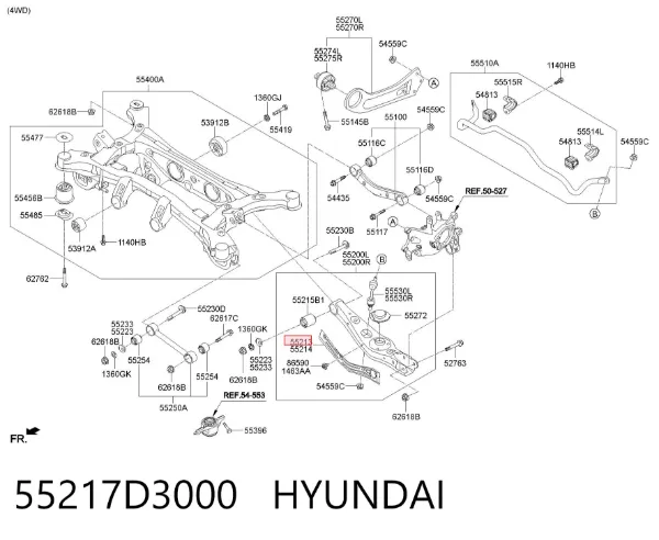  55217D3000 Hyundai/Kia