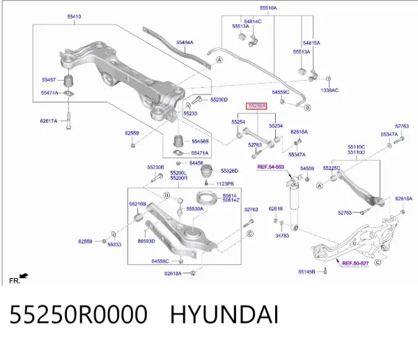  55250R0000 Hyundai/Kia