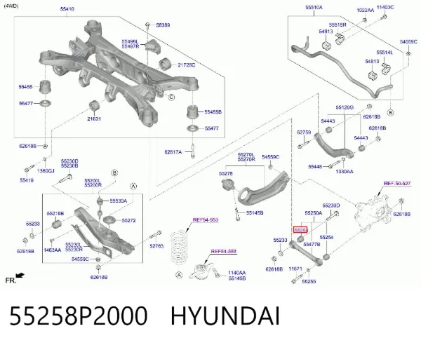  55258P2000 Hyundai/Kia