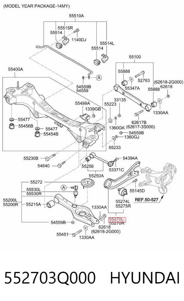  552703Q000 Hyundai/Kia