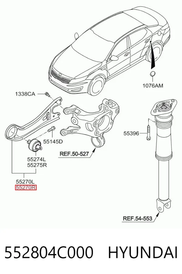  552804C000 Hyundai/Kia