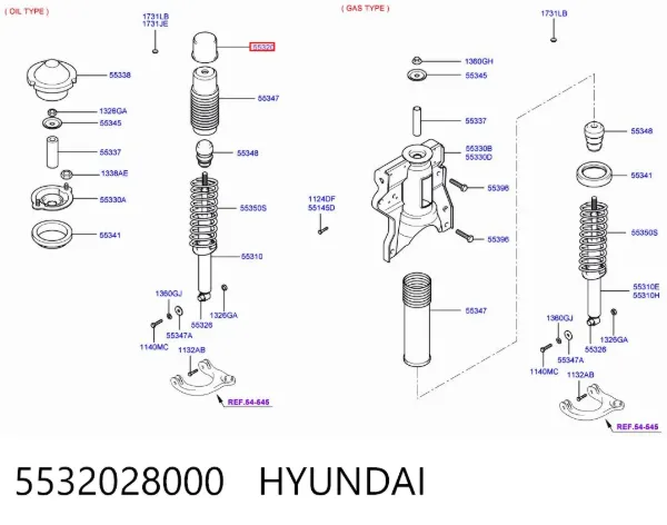  5532028000 Hyundai/Kia