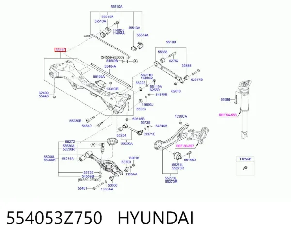 Балка задня Hyundai I40 I