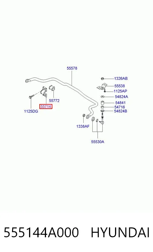  555144A000 Hyundai/Kia