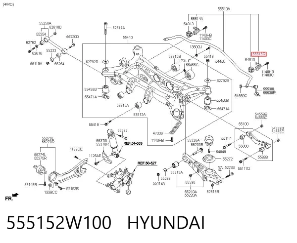  555152W100 Hyundai/Kia