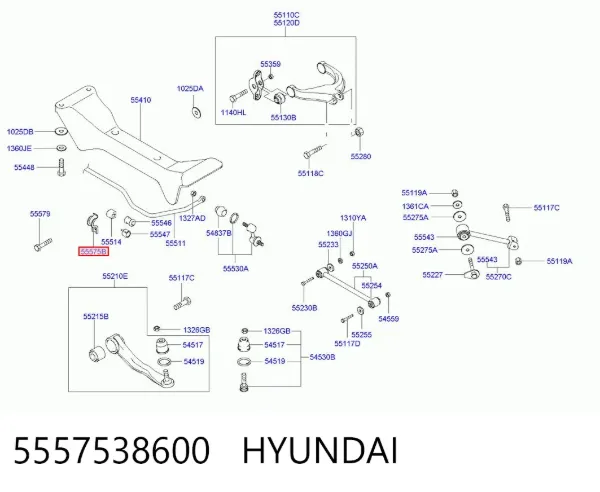  5557538600 Hyundai/Kia