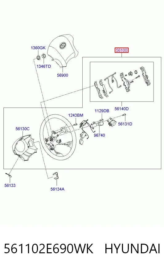 Кермо Hyundai Tucson I