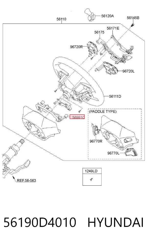  56190D4010 Hyundai/Kia