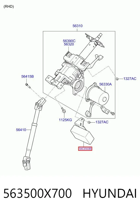  563500X700 Hyundai/Kia