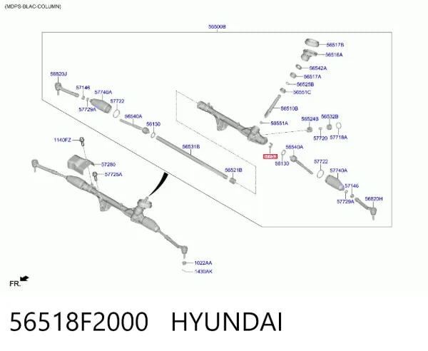  56518F2000 Hyundai/Kia