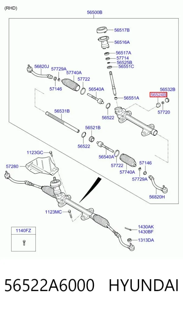  56522A6000 Hyundai/Kia