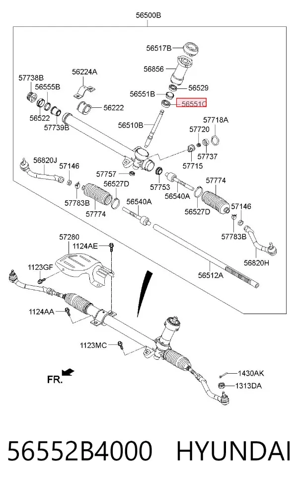 56552B4000 Hyundai/Kia