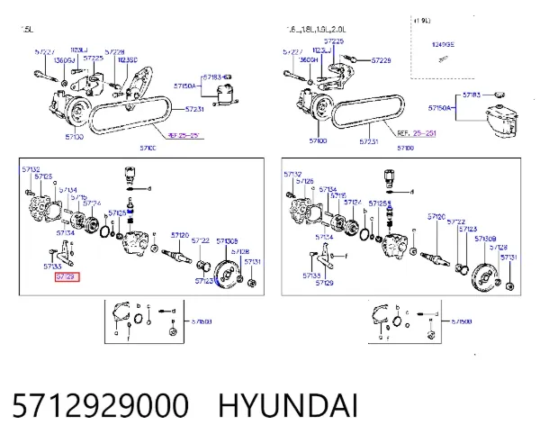 Радіатор гідропідсилювача 5712929000 Hyundai/Kia
