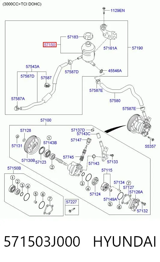 Двері передні ліві Hyundai H100 P