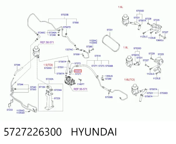  5727226300 Hyundai/Kia