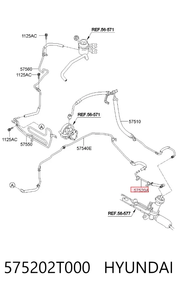  575202T000 Hyundai/Kia