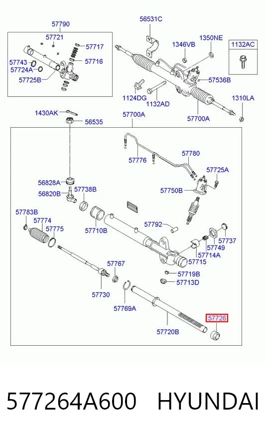  577264A600 Hyundai/Kia
