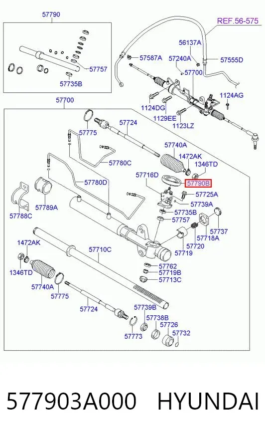  577903A000 Hyundai/Kia