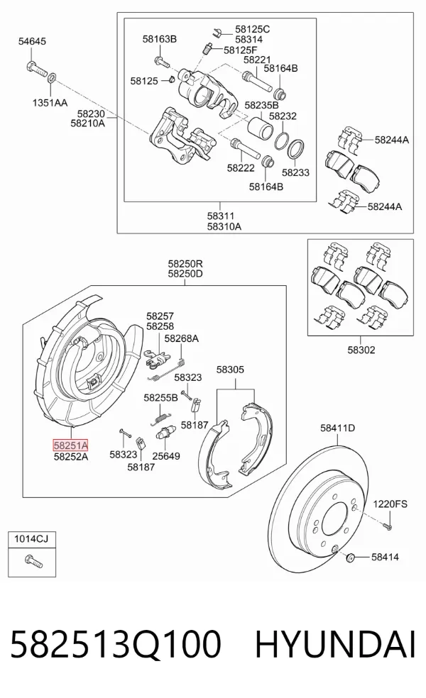  582513Q100 Hyundai/Kia