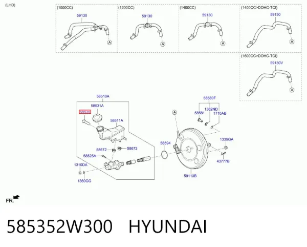  585352W300 Hyundai/Kia