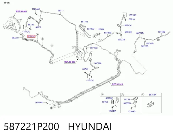  587221P200 Hyundai/Kia