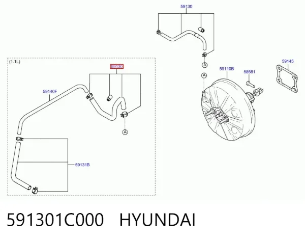  591301C000 Hyundai/Kia