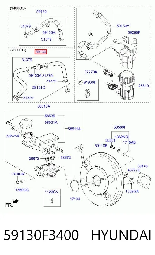  59130F3400 Hyundai/Kia
