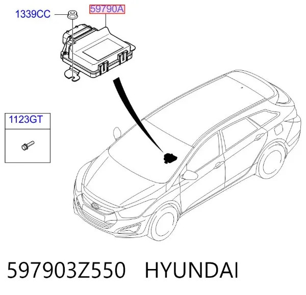  597903Z550 Hyundai/Kia