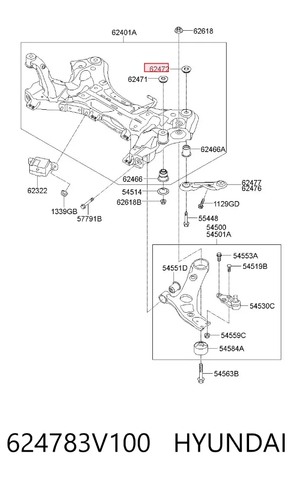  624783V100 Hyundai/Kia