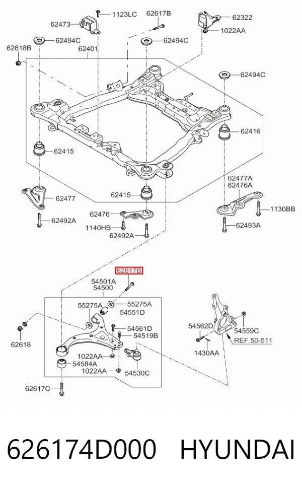  626174D000 Hyundai/Kia