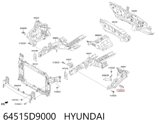  64515D9000 Hyundai/Kia