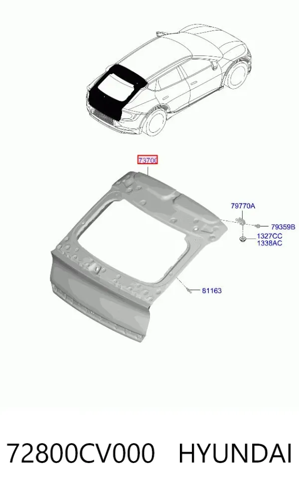 Ляда 72800CV000 Hyundai/Kia