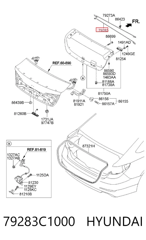  79283C1000 Hyundai/Kia