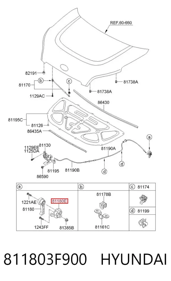  811803F900 Hyundai/Kia