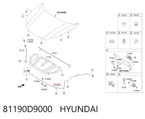  81190D9000 Hyundai/Kia