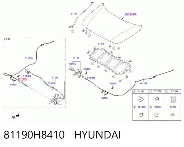  81190H8410 Hyundai/Kia