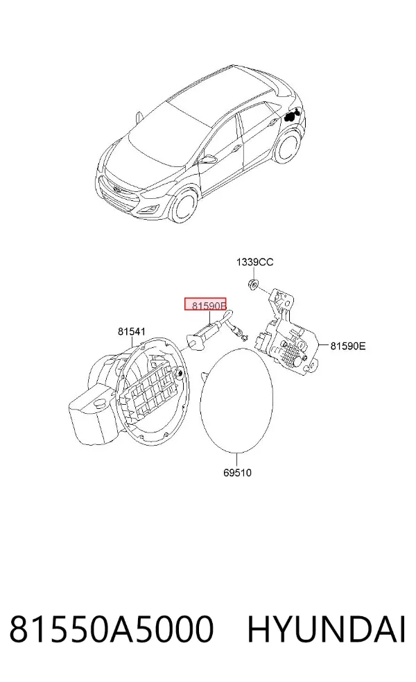  81550A5000 Hyundai/Kia
