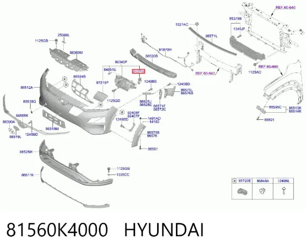  81560K4000 Hyundai/Kia
