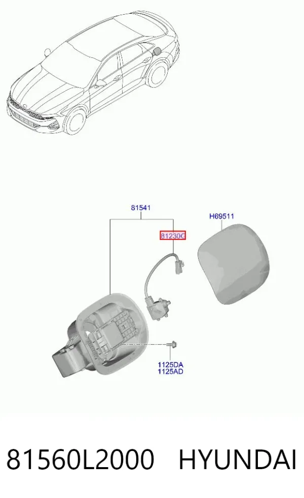  81560L2000 Hyundai/Kia